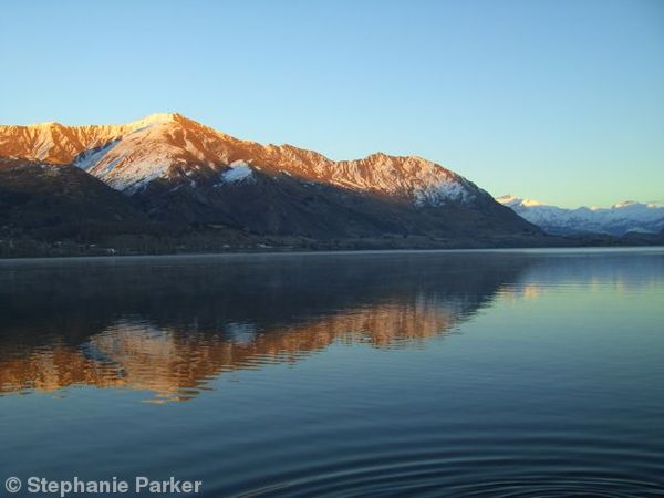 Reflections in Lake Wanaka - New Zealand