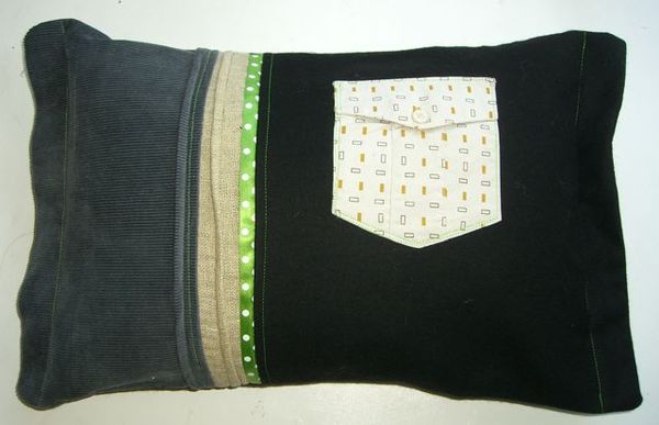 Oblong with ribbon and shirt pocket
