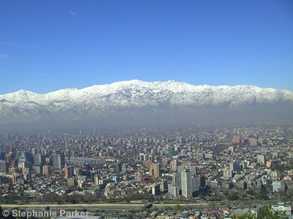 Panoramic Santiago 