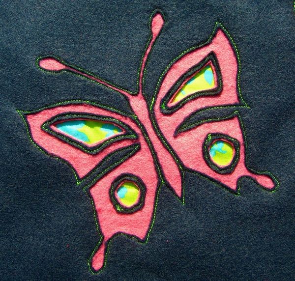 The butterfly - detail