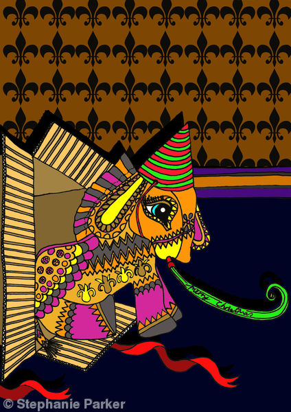 Christmas Party Horse
