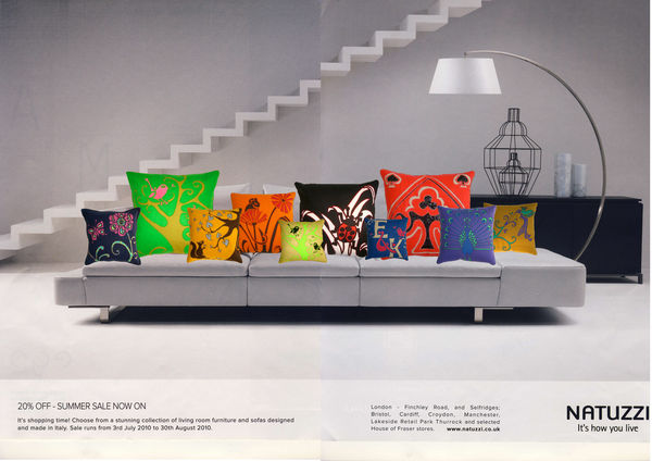 Felt- cut cushions