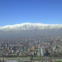 Panoramic Santiago 