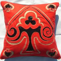 Ace of Spades cushion