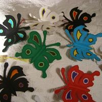 collection of butterflies