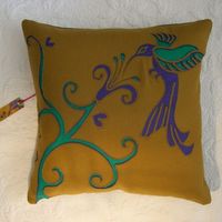Hummingbird - cushion