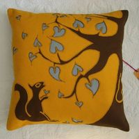 Squirrel cushion