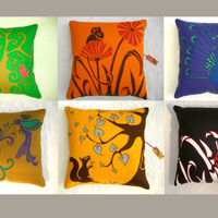 Felt- cut cushions