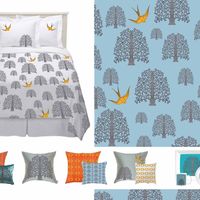 Swifts - textiles and wallpaper