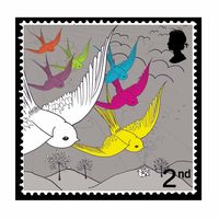 We're Moving - Stamp