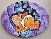 clown fish on coral reef
