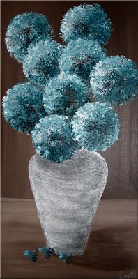 Teal Alliums