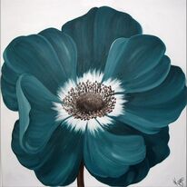 Teal Anemone