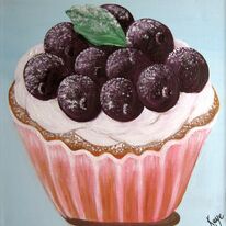 Blueberry Cupcake
