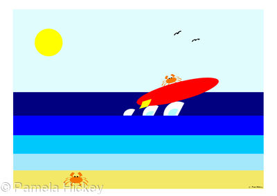 Surfing Crab