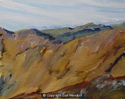 ACross to the Cullins from Streap