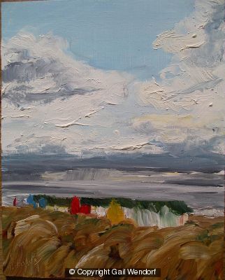 Beach Huts no. 1, Southwold