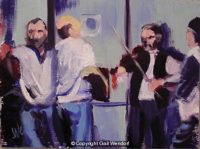 Backstage Ceilidh