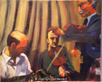 Trio: Iain, Duncan and Tearlach