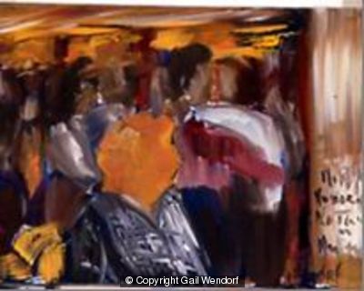 Broken Spoke study 2, Redhead