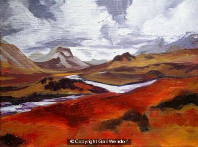Cullin Range, Skye, Autumn