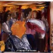 Broken Spoke study 2, Redhead