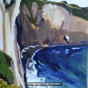 Beginning An Arch, Etretat