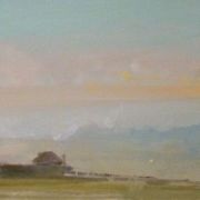1067-last-light-over-winchelsea-6x8