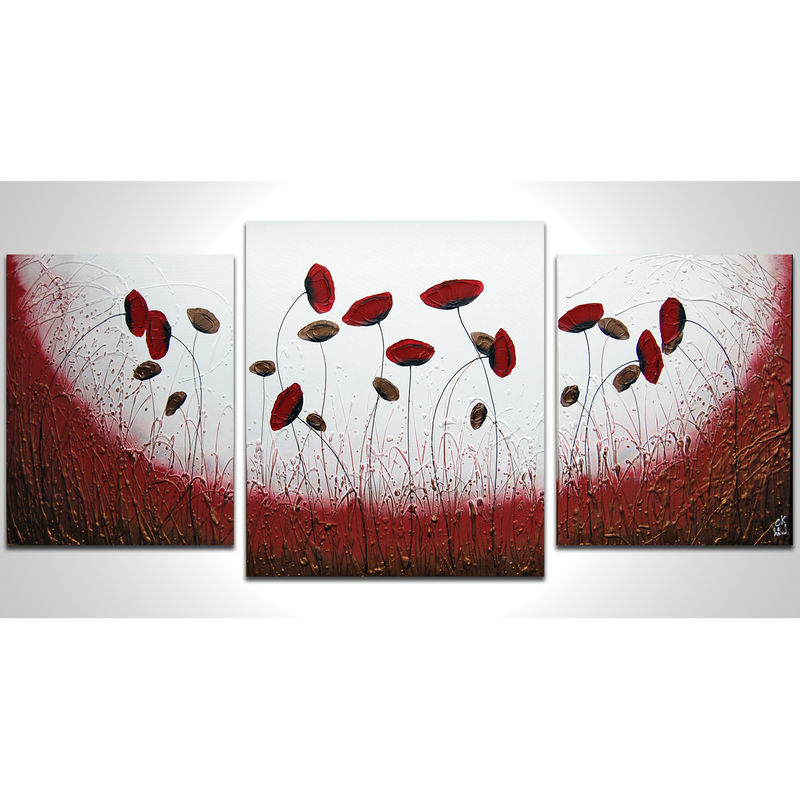 Fireside Poppies