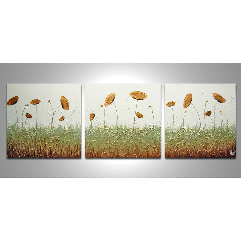 Floral Bliss Triptych