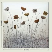 Pure Metallic Poppies