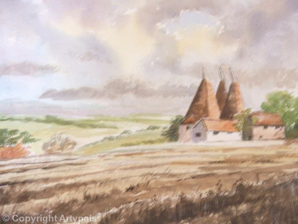 old oast house