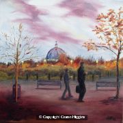 Homewards Through a Purple Dusk