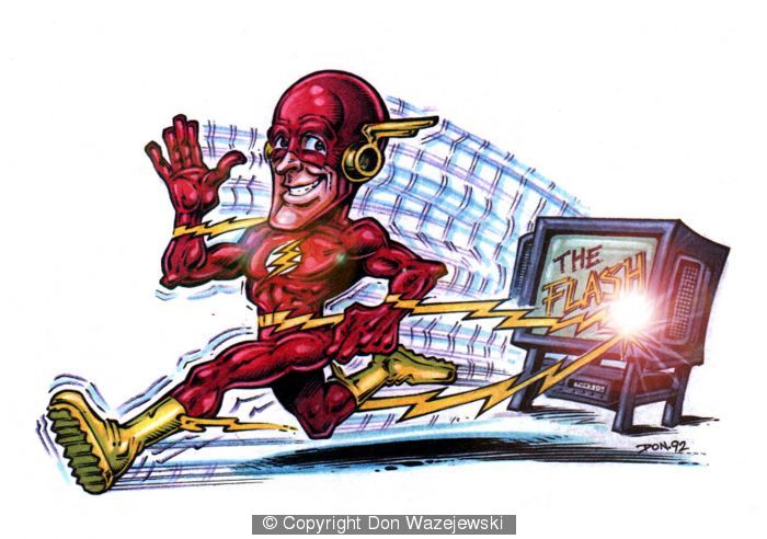 Flash on TV