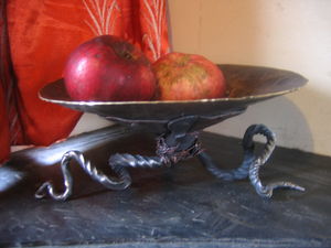 Rivetted bowl