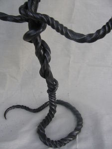 Twisted Candlestick (detail)