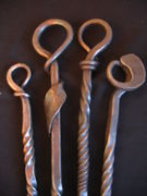 Fire pokers (detail)