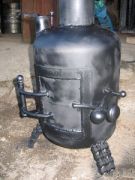 Small Industrial wood stove