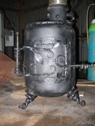 Organic Upright wood stove