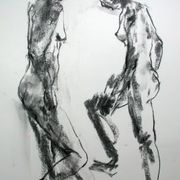 Standing female nude 2