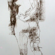 Standing female nude 4