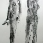 Standing female nude 5