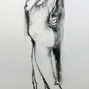 Standing female nude 8
