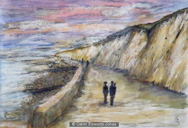 The undercliff at Ovingdean