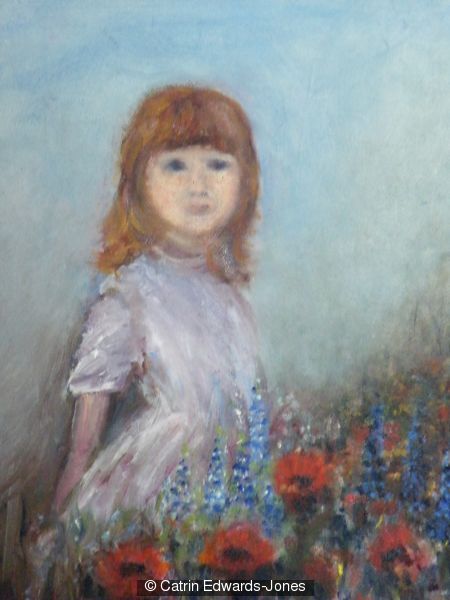 Isabella amongst the poppies
