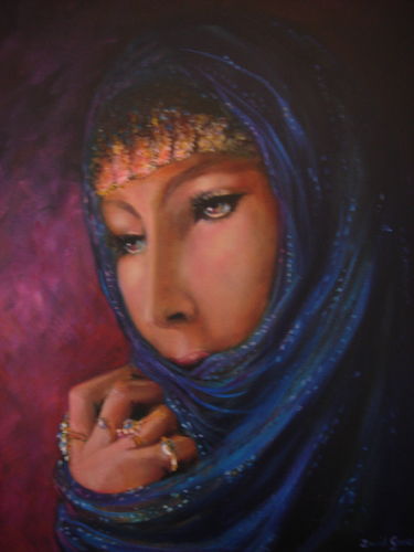 WOMAN IN BLUE