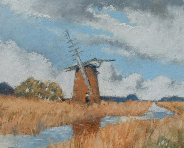 Ruined Mill, Norfolk Broads
