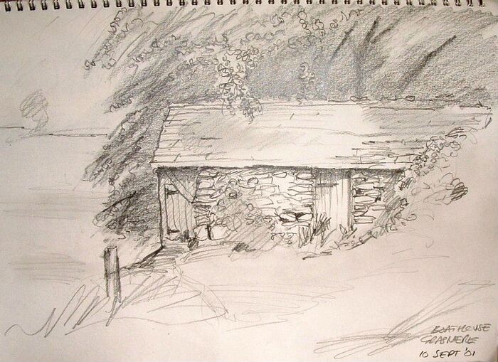 Boathouse at Grasmere I