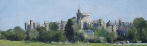Windsor Castle from the Brocas