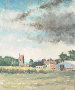 St Lukes from Potcote Fields